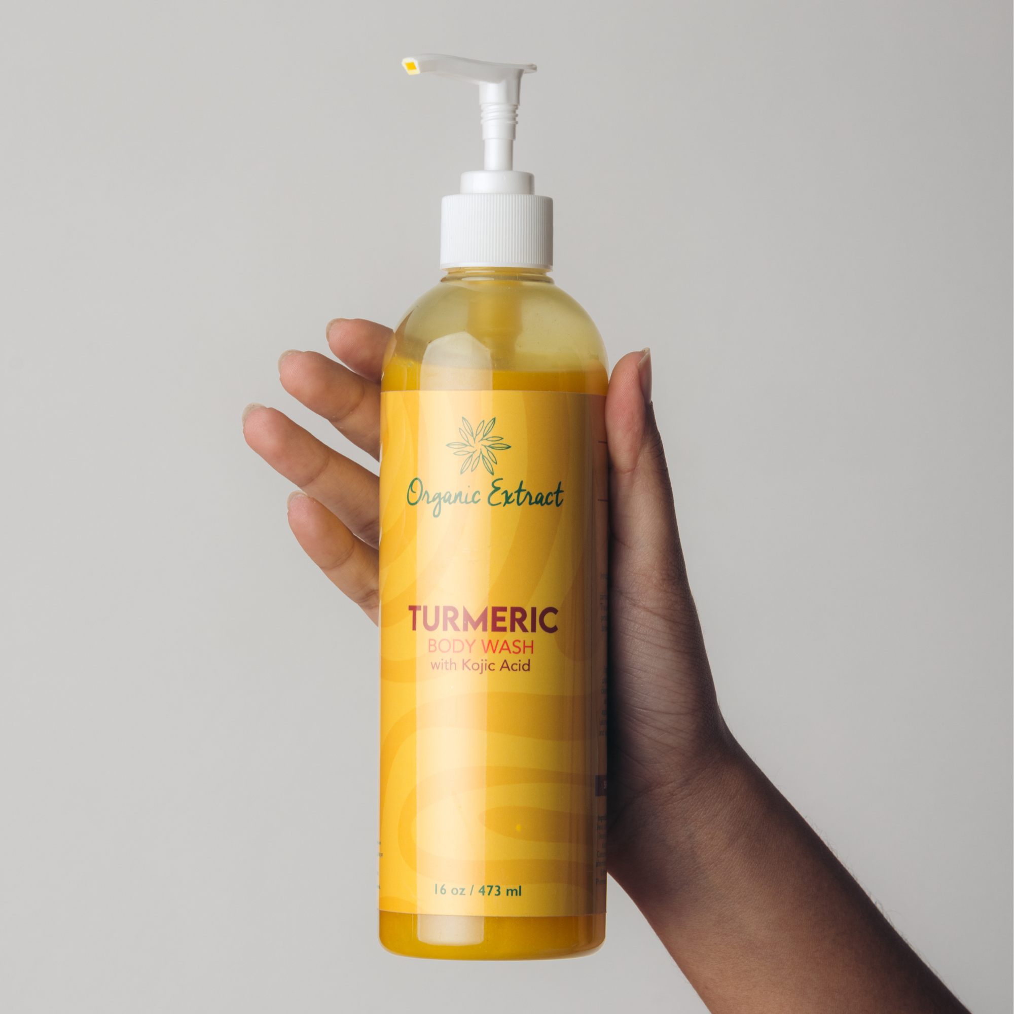 Organic Extract Turmeric Body Wash 16 oz/473 ml