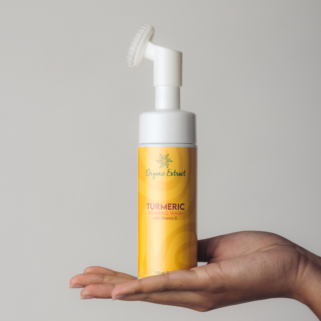 Organic Extract Turmeric Foaming Wash 5 oz/ 150ml
