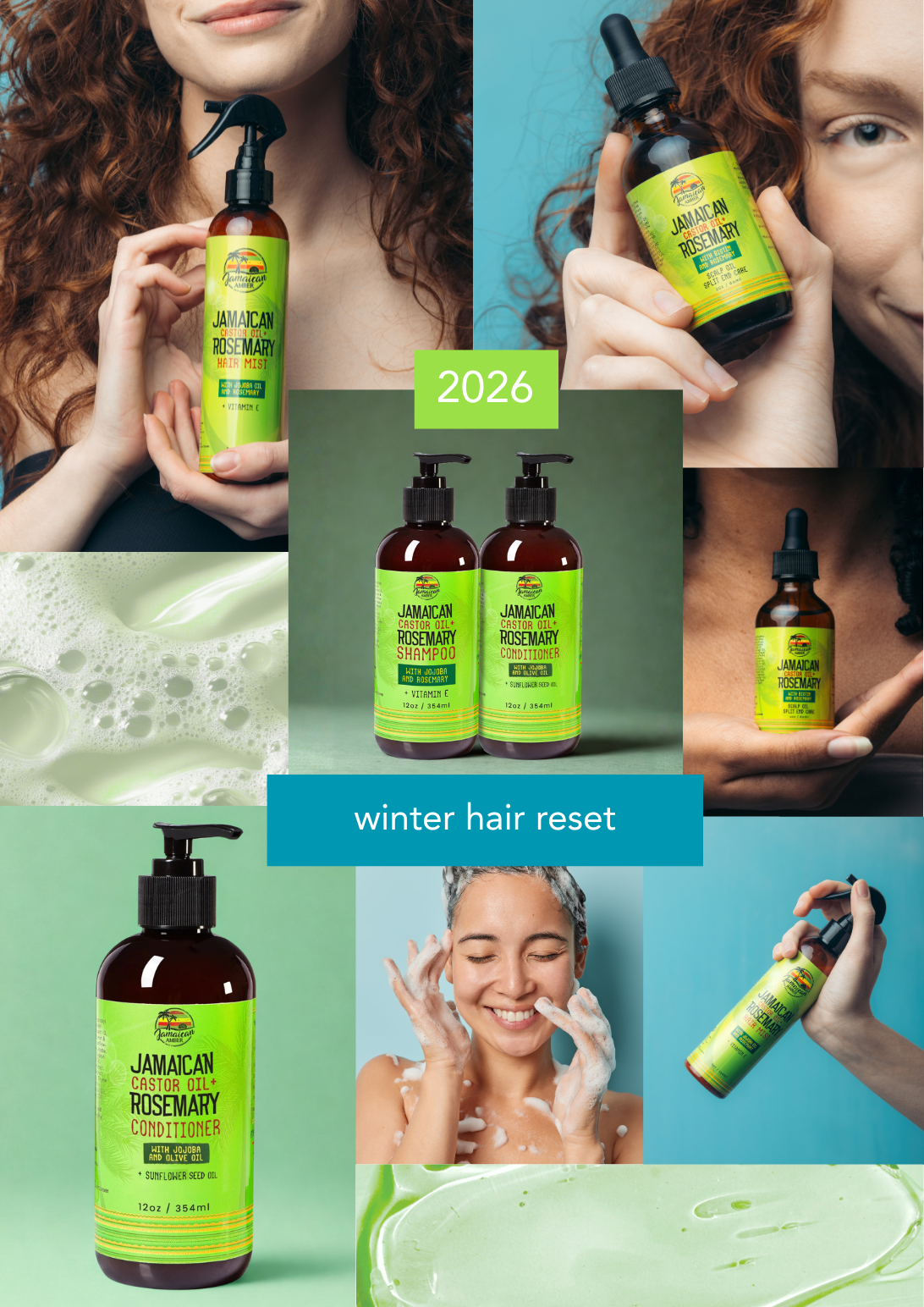 Winter Hair Repair Jamaican Amber Bundle - Mitchell Brands