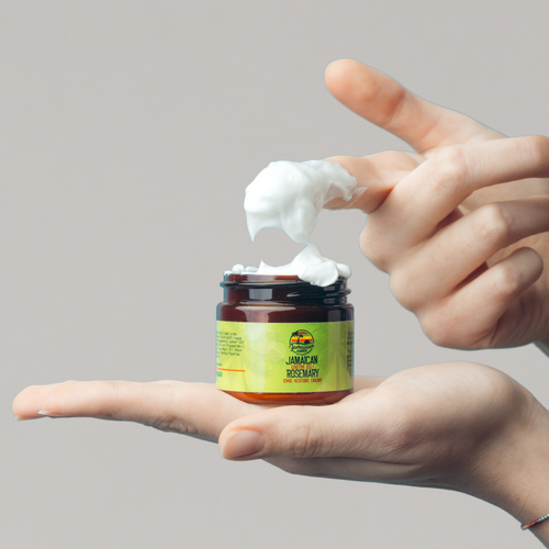 Jamaican Amber Jamaican Castor Oil & Rosemary Edge Restore Cream for Hair 2 oz/60 ml