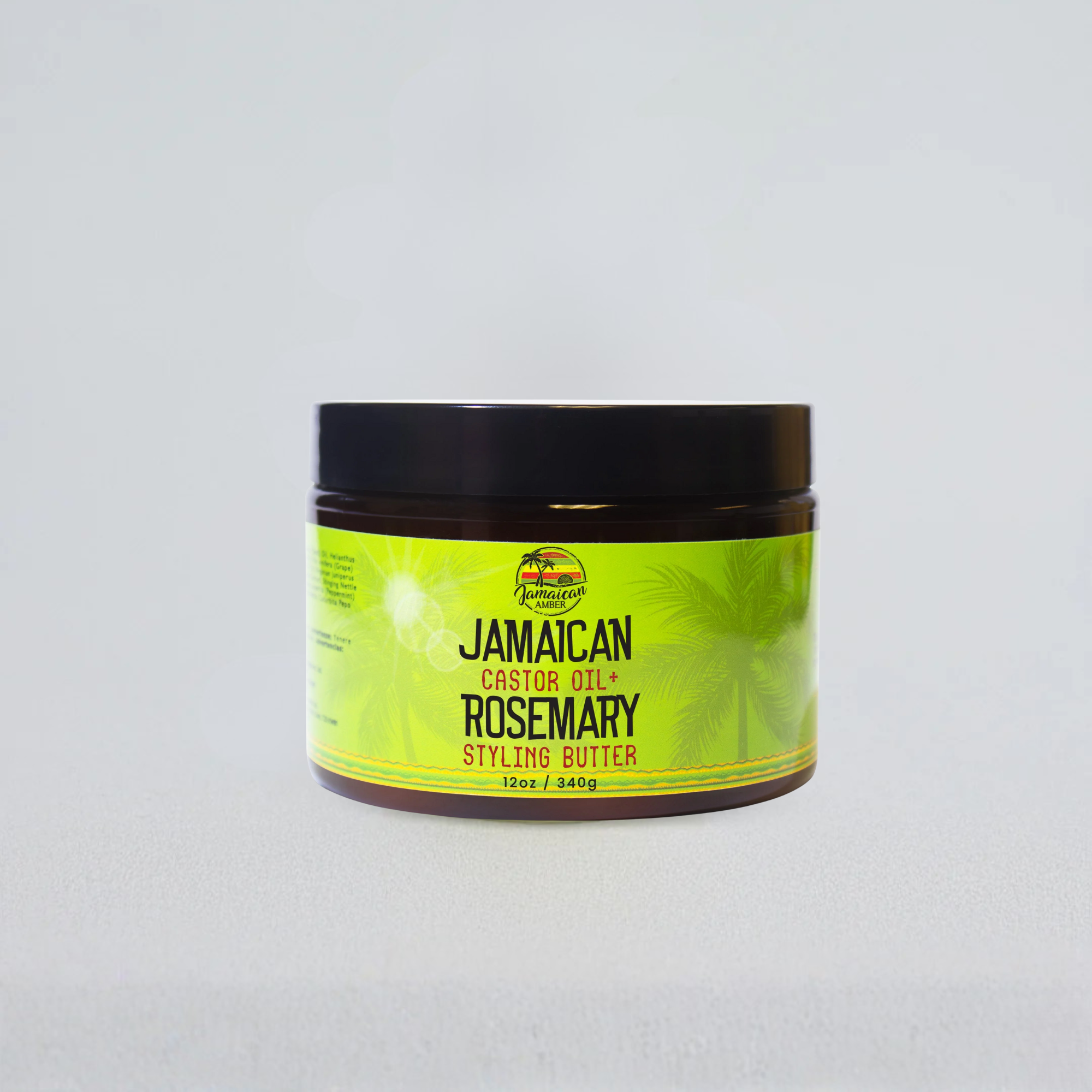 Jamaican Amber Jamaican  Castor Oil & Rosemary Hair Styling Butter 12 oz/354 ml