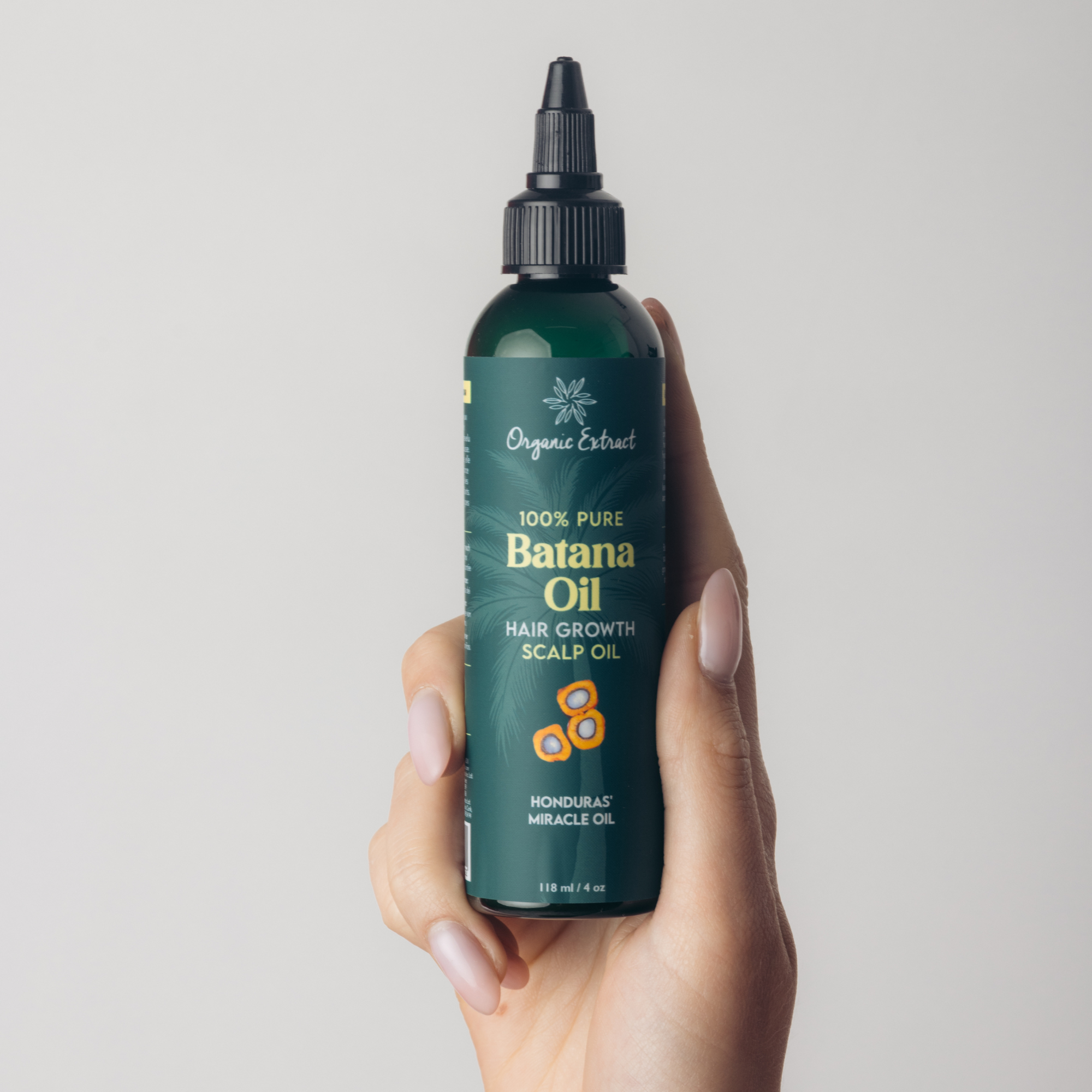 Organic Extract Batana Oil Stimulating Hair Growth Oil 4 oz/118ml