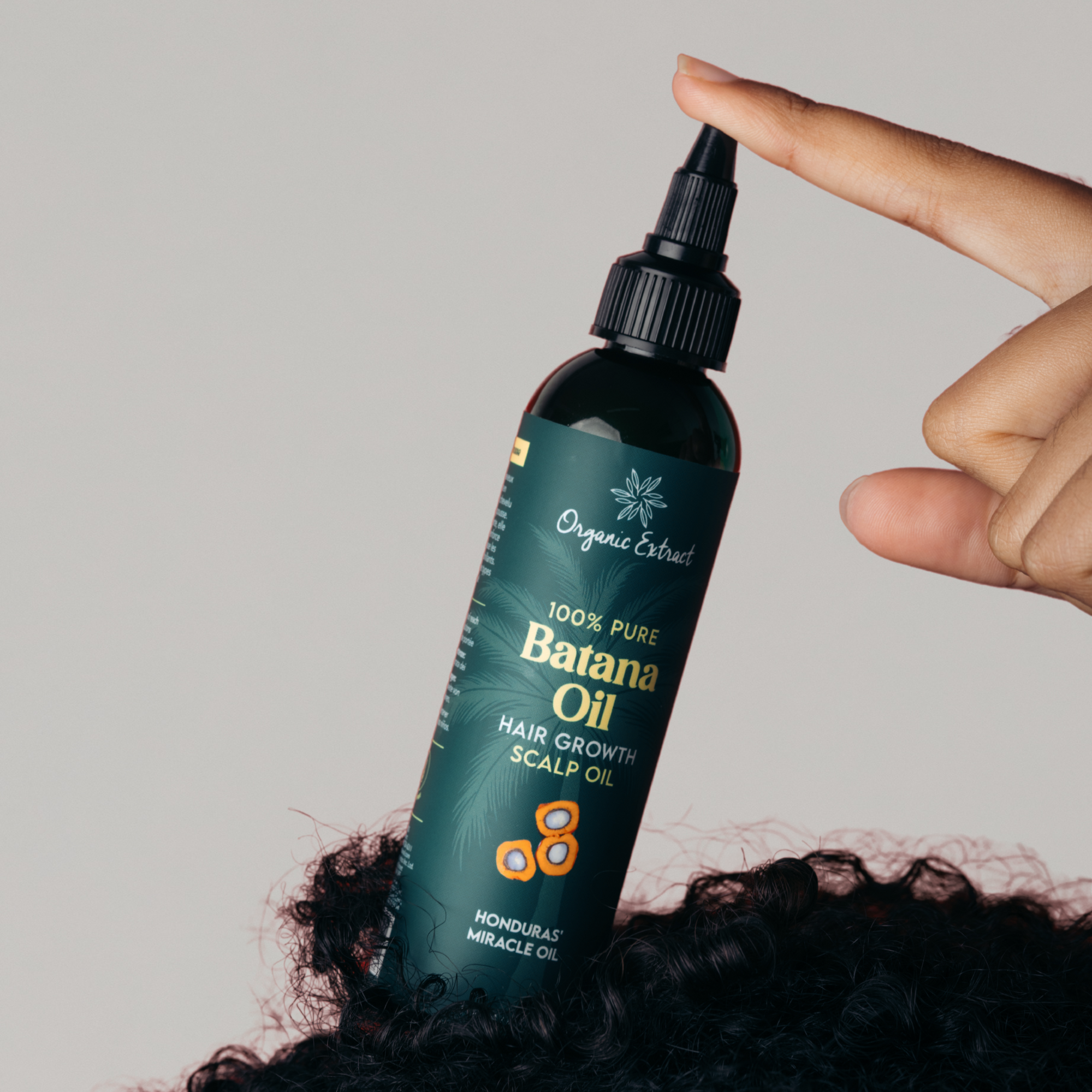 Organic Extract Batana Oil Stimulating Hair Growth Oil 4 oz/118ml