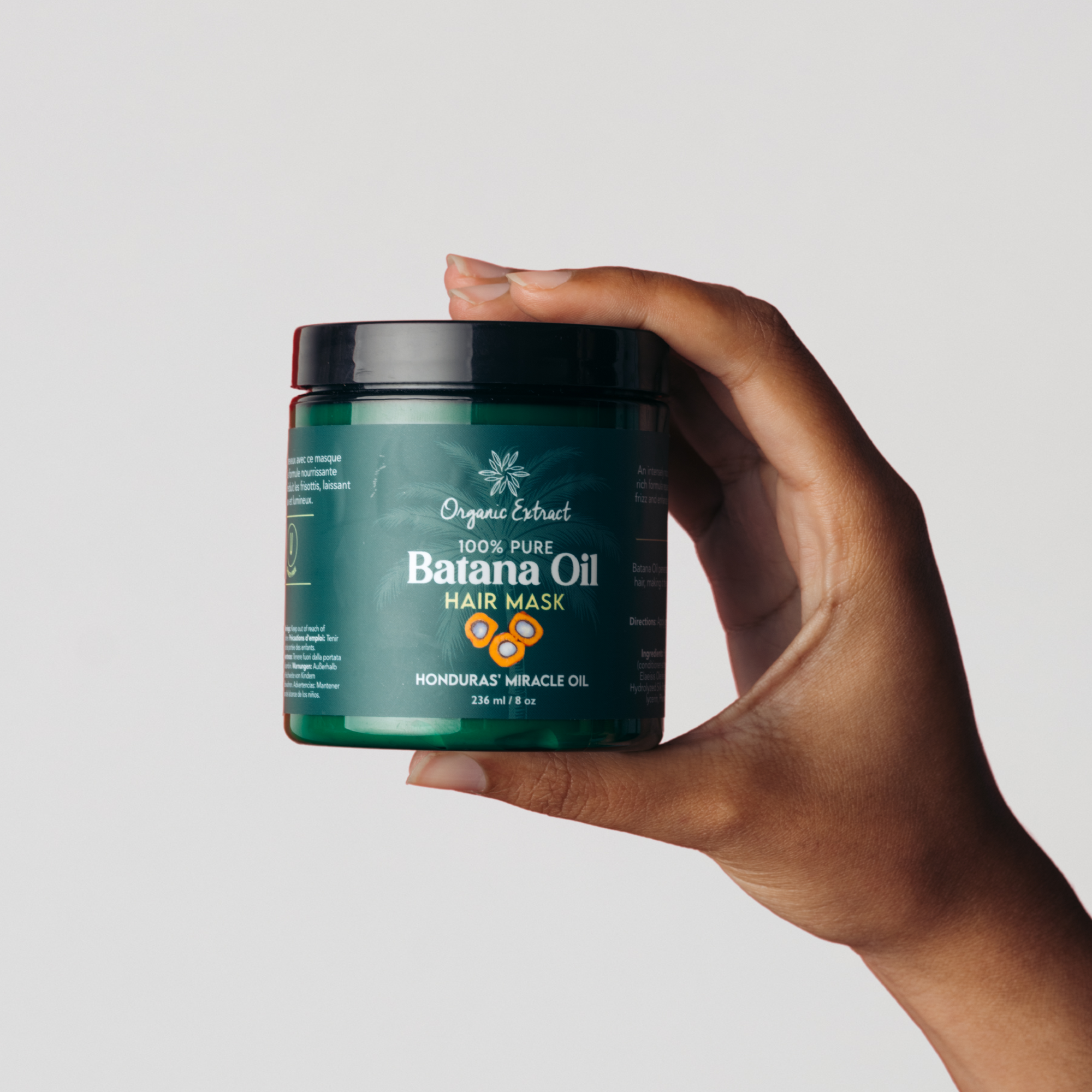 Organic Extract Batana Oil Hair Mask (Deep Conditioner) 8 oz/236ml