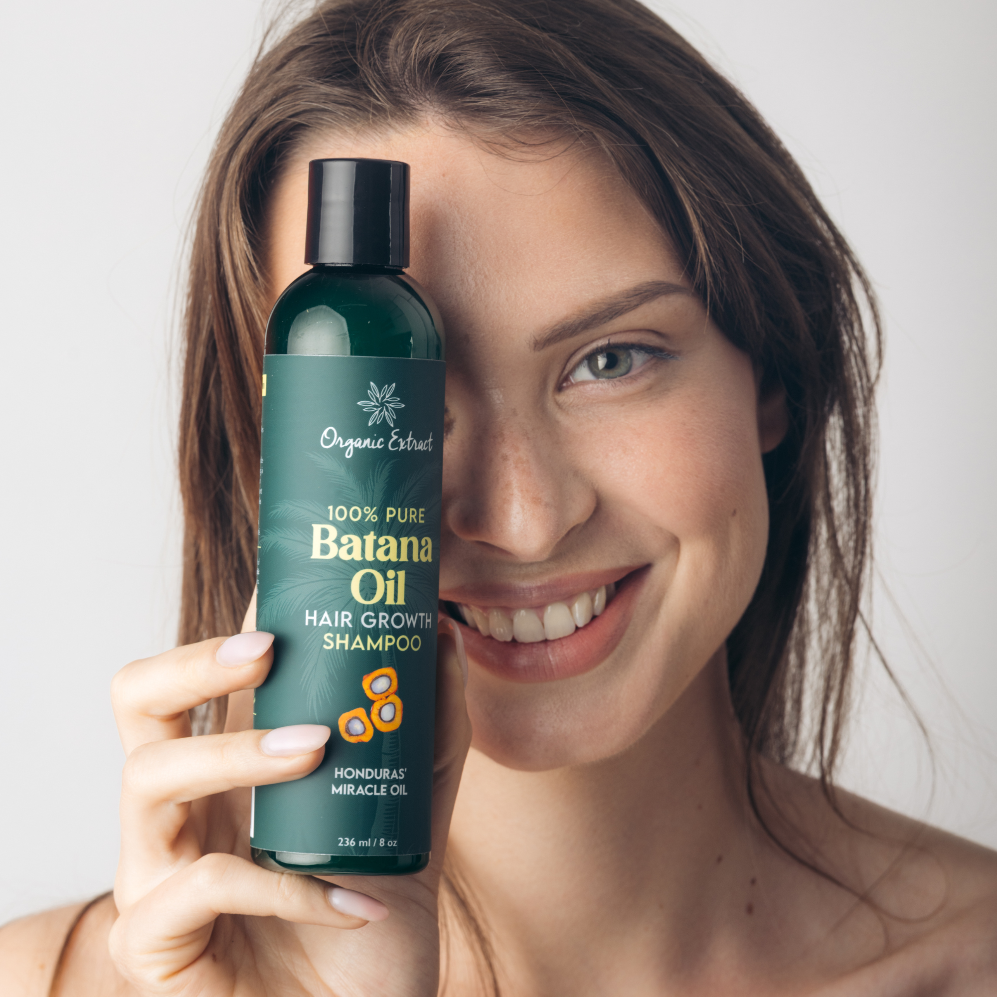 Organic Extract Batana Oil Hair Shampoo 8 oz/236ml