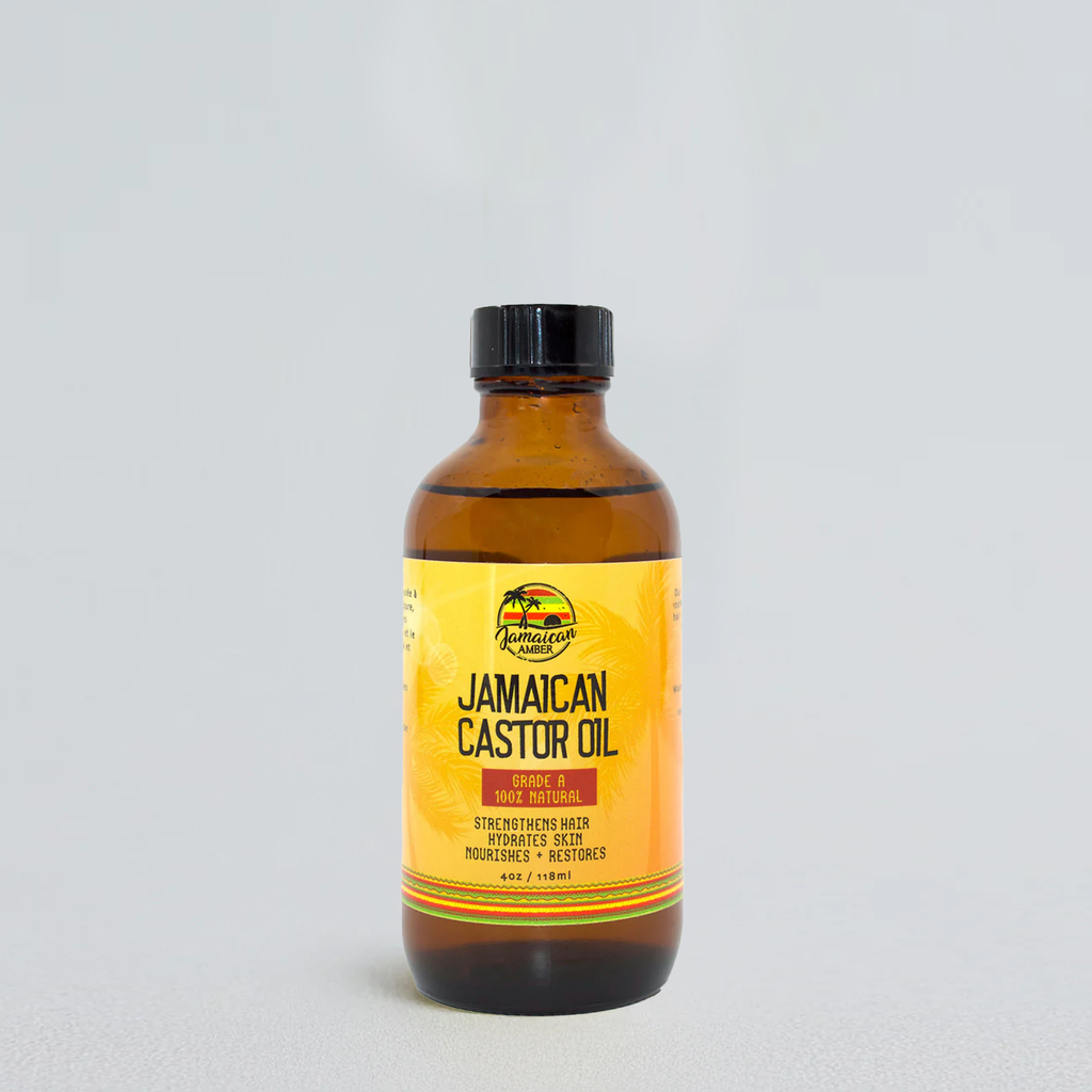 Jamaican Amber Jamaican Castor Hair / Body Oil 4 oz/118 ml