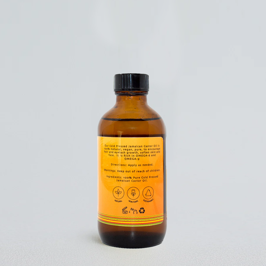 Jamaican Amber Jamaican Castor Hair / Body Oil 4 oz/118 ml