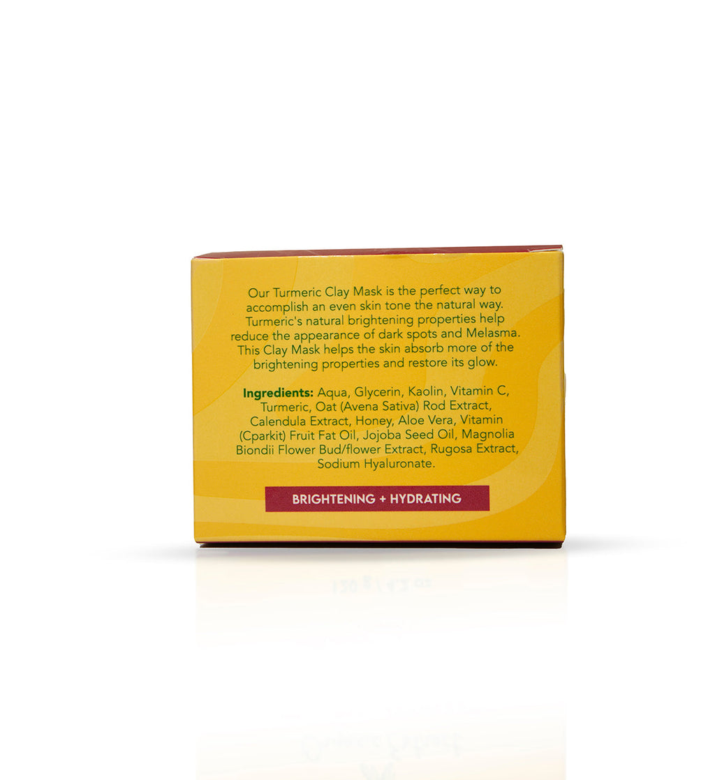 Organic Extract Turmeric Clay Mask 120g - Mitchell Brands