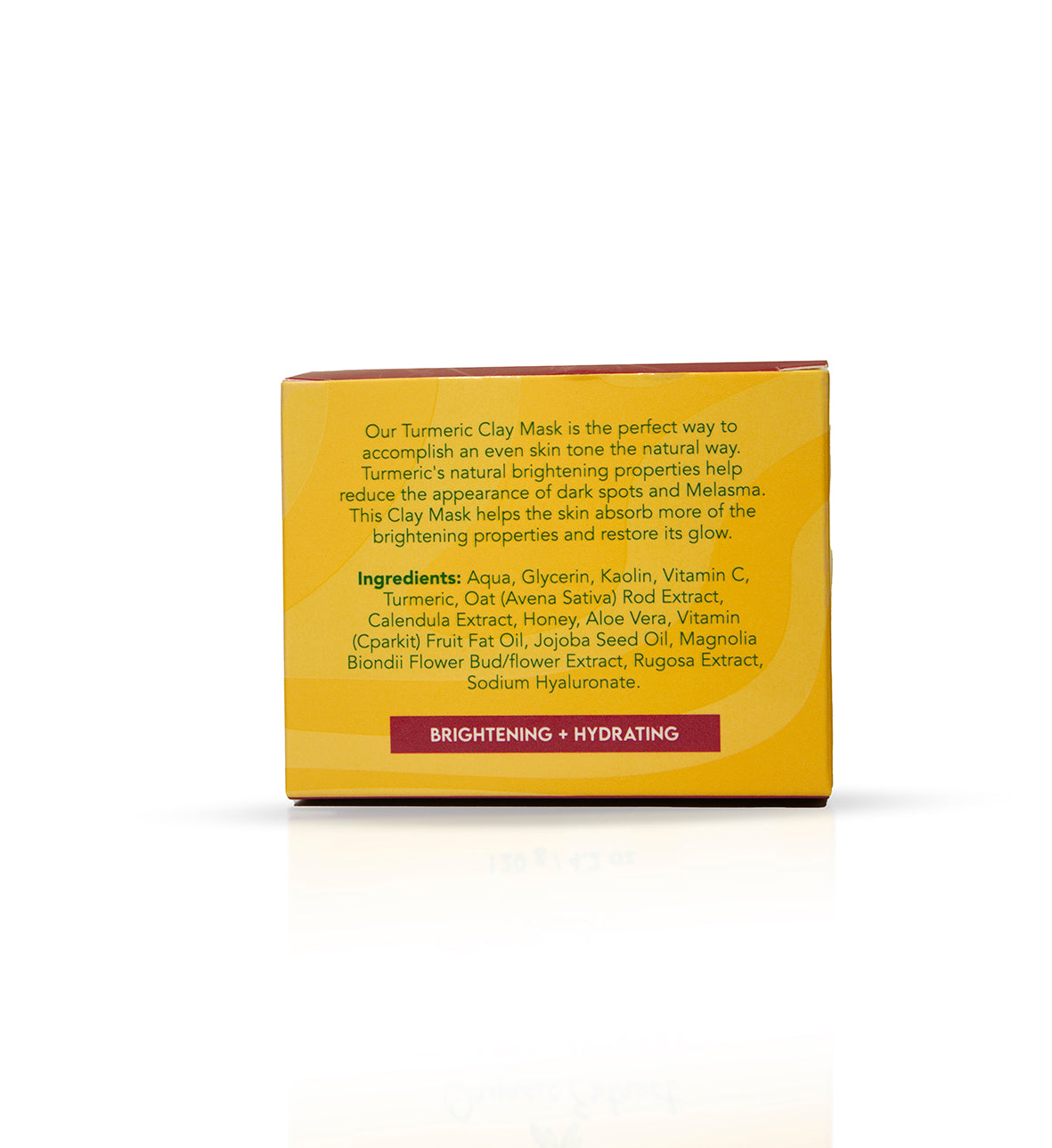 Organic Extract Turmeric Clay Mask 120g - Mitchell Brands